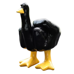 Small Middle Finger Duck Figurine