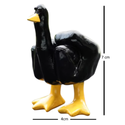 Small Middle Finger Duck Figurine