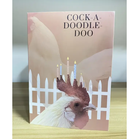 3D Pop-Up Penis Birthday Card