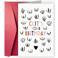 Clit's Your Birthday Card