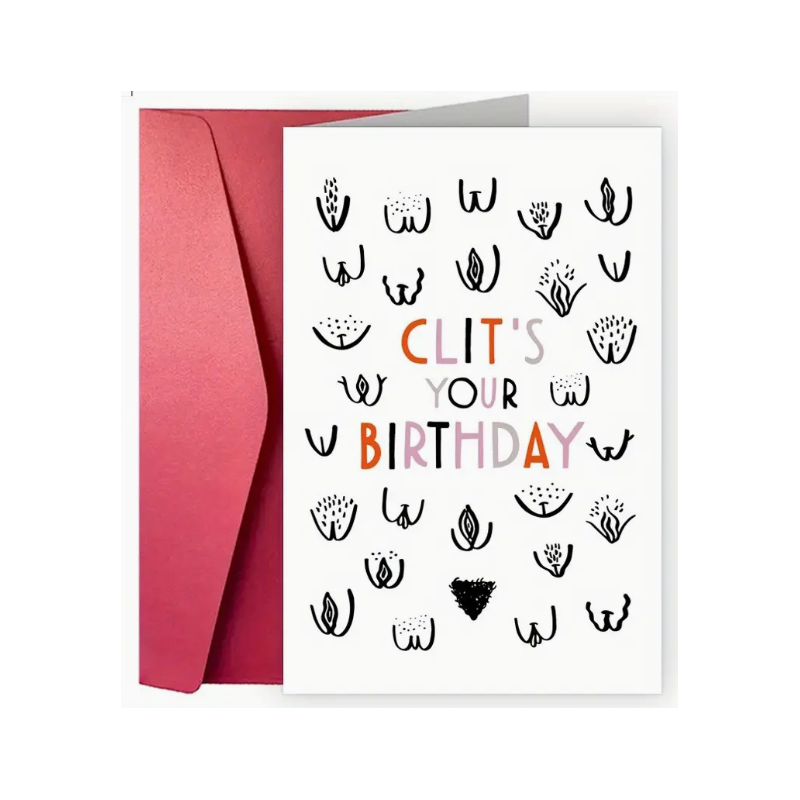 Clit's Your Birthday Card