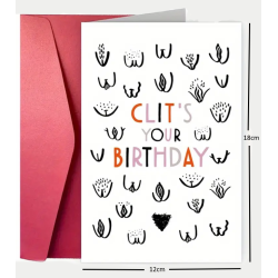 Clit's Your Birthday Card