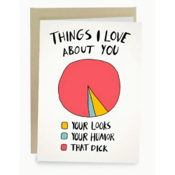 Things I Love About You, That Dick Card